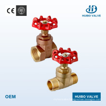Casting Red Handle 1/2" -4" Inches Copper Brass Gate Valve
